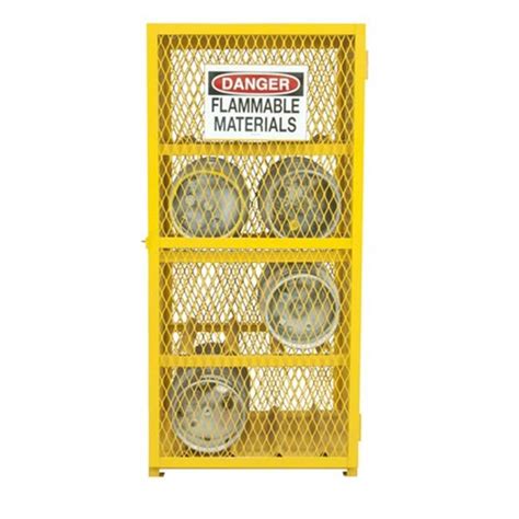 Durham Steel/Iron Horizontal Cylinder Storage Cabinet, EGCC8 